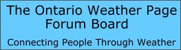 The Ontario Weather Page Forums